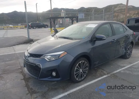 2016 Toyota Corolla S Plus from USA, damaged, VIN 2T1BURHE4GC645008